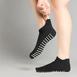 All Things Accessory Non-Slip Yoga Socks for Women 3 Pairs Black view 7