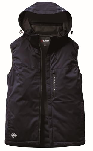 BURTLE バートル ストレッチフーディ防寒ベスト(ユニセックス) 秋冬用 ネイビー 3264 3 XL
