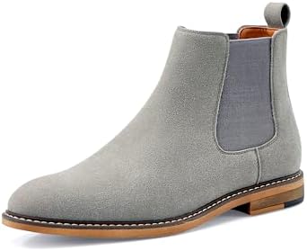 grey dress boots men Men's Black and Grey Wingtip Leather Oxford Boots Aydon US 15 / Black/Gray / 4E