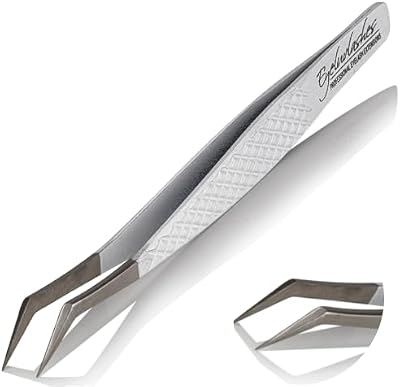 Eyeluvlashes Diamond Grip L Shape 35 Degree Eyelash Extension Tweezers Volume