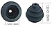 Universal - Silicone Rubber - Gaiter Shark Joystick Control Knob for Power Drives Electric Mobility Wheelchair Joysticks Controller Power Option Tilt