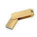 PANGUK 128GB USB 3.0 Flash Drives Pen Drive Memory Stick Thumb Drive USB Drives (128GB Gold)