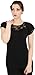 Spiral - Womens - Gothic Elegance - Lace Layered Cap Sleeve Top Black