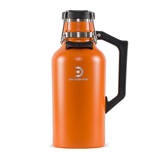 DrinkTanks Craft 64 oz Stainless Steel Vacuum Insulated Growler for