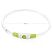 Bseen AG13 Button Battery NO USB Cable LED Dog Collar Cuttable Water Resistant Glowing Dog Collar Light Up Pet Necklace Loop for Small, Medium, Large Dogs (Green)