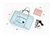 Travel Duffel Bag Lightweight Waterproof Large Capacity Foldable Handbag Storage Luggage Bag (Light Blue Waterproof)Foldable Travel Duffel Bag Packable Carry on Luggage Tote Bags Waterproof Large Size