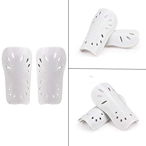 YOURJOY 2 Pack Soccer Shin Pads, Kids Soccer Shin Guards Board, Perforated Breathable & Protective Gear for 3-10 Years Youth, Child,Teenagers, Boys, Girls - Thumbnail 3