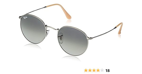 Ray-Ban Unisex's Round Metal Sunglasses, Matte Gunmetal, 50 mm : Amazon.ca:  Clothing, Shoes \u0026 Accessories