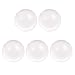 uxcell 38mm Diameter Solid Round Acrylic Sphere Plexiglass Ball Ornament Clear 5pcs