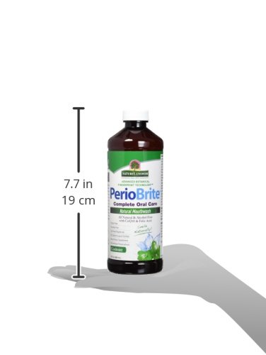 Nature's Answer Periobrite Alcohol-Free Mouthwash, Cool Mint, 16 Ounce, 2 Count - Thumbnail 4