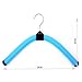 AUCH 5Pcs Adjustable/Bendable Anti-skid Foam Clothes Hanger/Holder/Rack,Mixture color