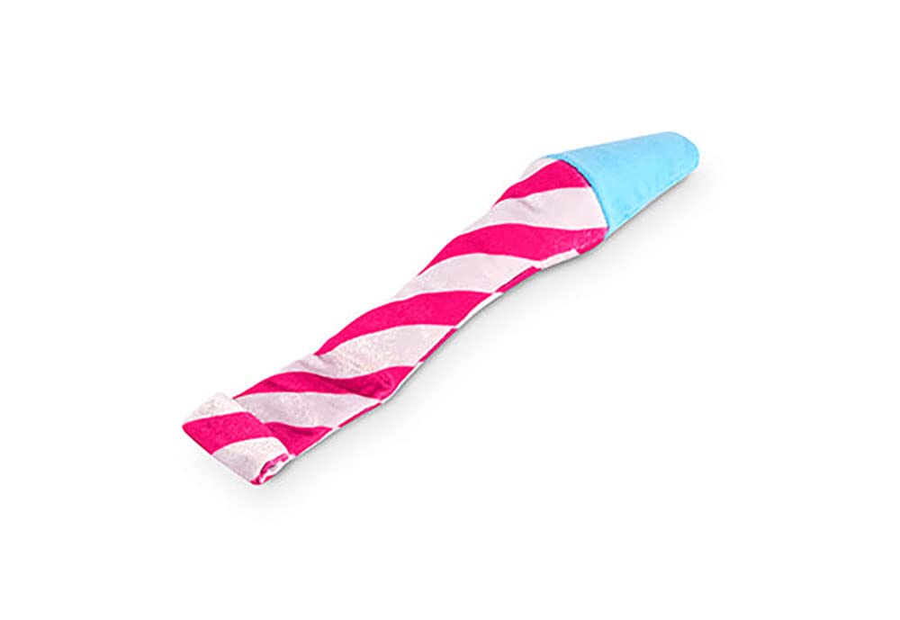 P.L.A.Y. Pet Lifestyle and You Party Horn Plush Dog Toy – Durable Handmade Squeaky Toy – Eco-Friendly, Machine Washable – Party Time Collection – Fun Pet Birthday Gift