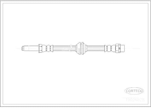 Corteco 19026628 Brake Hose