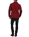 Spiewak Men's Dugan Pea Coat, Red Heather, Large