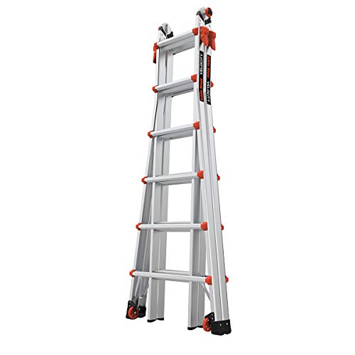 Little Giant Ladders, Velocity with Wheels, M26, 26 Ft, MultiPosition