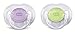 Philips AVENT Translucent Orthodontic Infant Pacifier, Clear, 0-6 Months, 2 Count