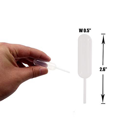 Pipettes-4ml Disposable Pipettes -Disposable Droppers-100 Pipettes Transfer Pipettes Dropper Pipettes Small Funnels Cupcake Decorating Candy Decorating Strawberries Mini Cakes