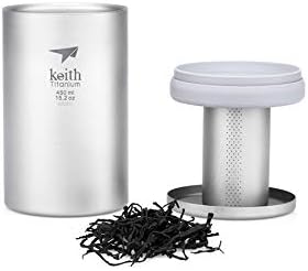 Keithtitanium office cup with infuser Ti3521