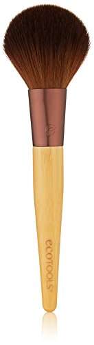 EcoTools-Cruelty Free Large Powder Brush-Cruelty Free Synthetic Taklon Bristles, Recycled Packaging, Recycled Aluminum Ferrules