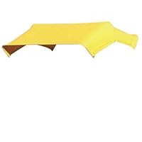 All States Ag Parts SNOWCO 3-Bow Tractor Canopy Replacement Cover 48" 10 oz. Duck Canvas - Yellow