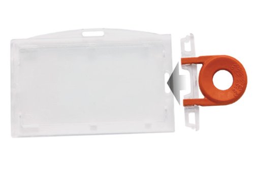 UPC 812497024359, Clear Horizontal Locking Plastic Card Holder by Specialist IDUniversal Key Sold Separately)