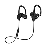 GBSELL Wireless Bluetooth 4.1 In-Ear Stereo Headphones Waterproof Sports Headphones For iPhone Samsung LG IPAD (Black)