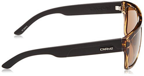 Carve Eyewear Volley Tortoise/Matte Black With Polarized Brown Lens