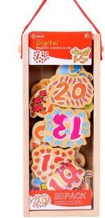 AdiChai Digital Magnetic Wooden Puzzle