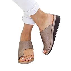 Aniywn Women Wedges Sandals Open Toe Comfy Platform