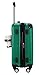 Travelers Club Madison Hardside Expandable Luggage with Cup/Phone Holder, Green, Carry-On 20-Inch