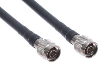 Times Microwave Coaxial Cable Assembly LMR-600 N-Male to N-Male Connectors 75' (600C-NMNM-75)