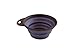 Dexas Popware for Pets Collapsible Travel Cup/Bowl, Small, Purple