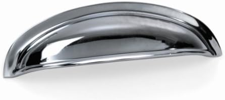 Laurey 52026 3-Inch Danica Cup Pull, Polished Chrome