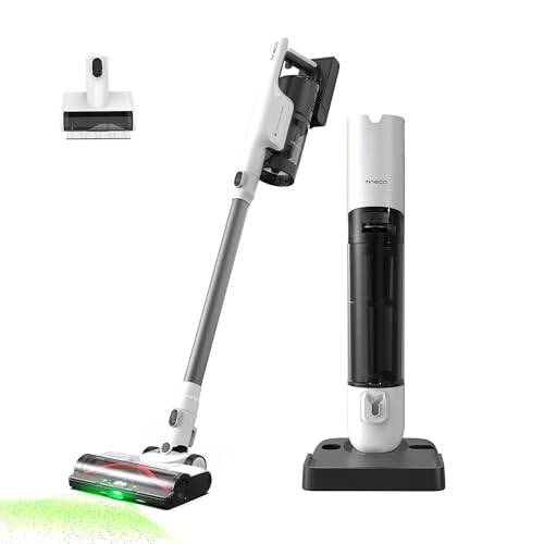 Tineco Pure One Station 5 Plus Smart Cordless Vacuum Cleaner with 2.5L Automatic Dust Base, Full Self-Cleaning, 175W Suction, ZeroTangle Technology, iLoop Smart Sensor