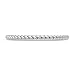 DTLA Sterling Silver Stackable Twisted Rope Band Ring - Silver (6)