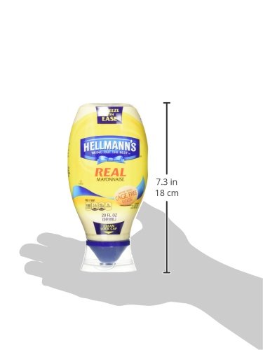 Hellmann's Mayonnaise For Delicious Sandwiches Real Rich In Omega 3-Ala 20 Oz Pack Of 3