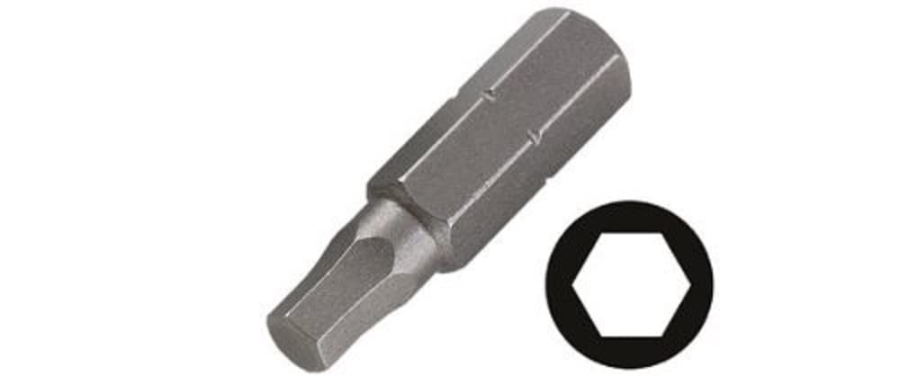 wolfcraft Solid Bit Set 3 Pcs. Hexagonal I 1340000 I 3 Solid bits for Different Screw Sizes