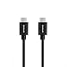 Nekteck USB Type C (USB-C) to USB Type-C Data & Charging Cable Reversible Design for MacBook 12 Inch,Galaxy S8 S9/ S8 Plus S9 Plus, LG G5/G6, Pixel2/ Pixel XL2, 5X 6P and More, Black - 2m/6.6ft