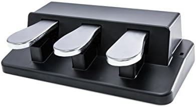 M-Audio SP-Triple | Electronic Keyboard Pedal with Sustain, Soft, and Sostenuto Functions
