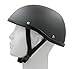 Hot Rides Classic ATV UTV Scooter Beanie Scull Cap Novelty (Non DOT) OSFM Flat Black
