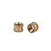uxcell a16041800ux0826 M3 x 3mm x 4.3mm Brass Injection Molding Knurled Threaded Insert Nuts 500PCS