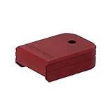 UTG Pro Plus 0 Base Pad, Glock Small Frame, Matte Red Aluminum