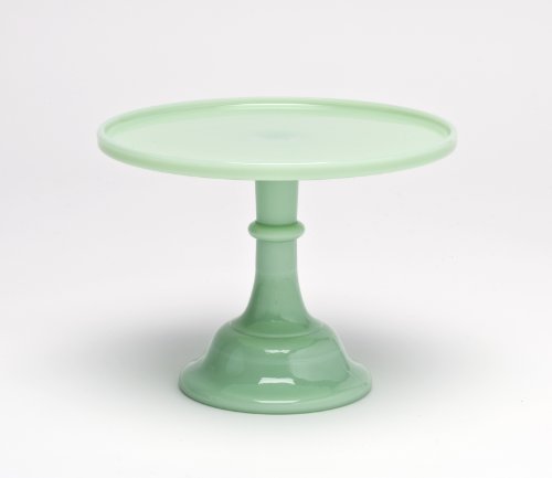 10" Jadeite cake plate