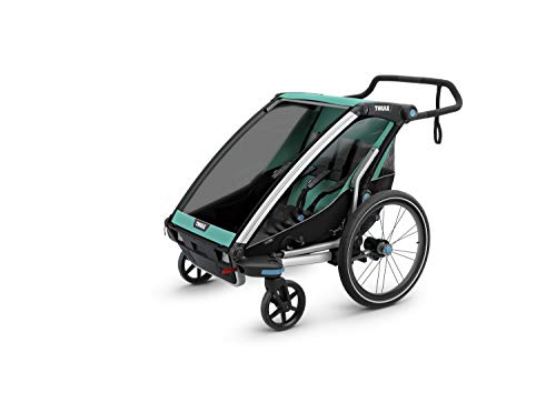 Thule Chariot Lite Sport Stroller - Double -Bluegrass/Black Thule Chariot Lite Sport Stroller - Double -Bluegrass/Black