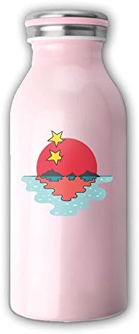 Credit Sunset Sam Island Insulated Vacuum Water Bottle Stainless Steel Thermos 12 Oz
