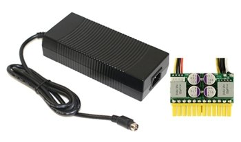 Mini-Box picoPSU-160-XT High Power 24 Pin Mini-ITX Power Supply + 192W Adapter