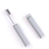 Activated Charcoal Bristle Toothbrush， Foldable Toothbrush by comenzar