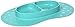 Nuby Sure Grip 100% Silicone Section Plate, Aqua