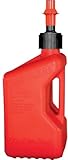 TUFF JUG TJ1R Red Gasoline Fuel Container - 5.0 Gallon Capacity