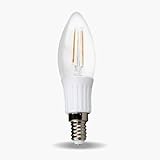 LED2020 ZL-CL-FIL-2W-27K-15PACK B11 2W Candle Light LED2020 LED Filament Bulb, Soft White - 15 Pack